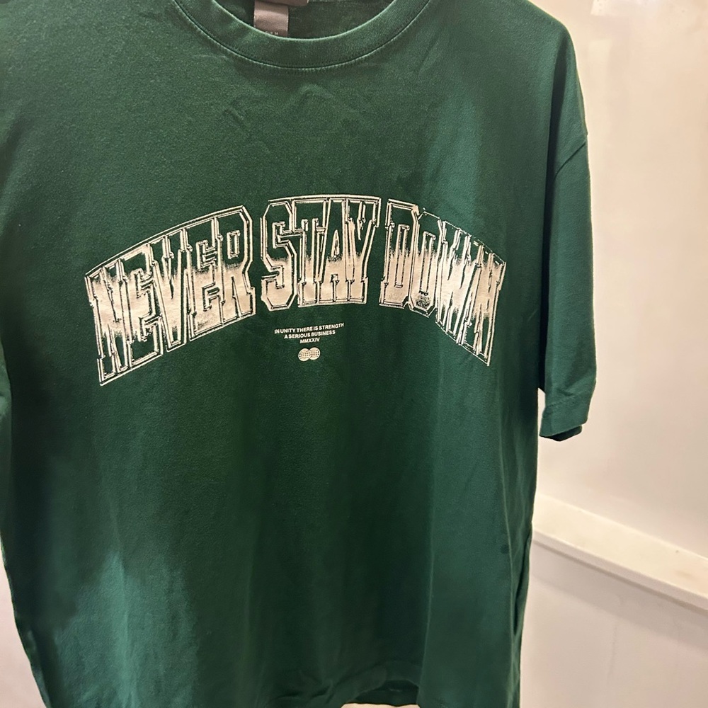 H&M Green Short Sleeve Tee